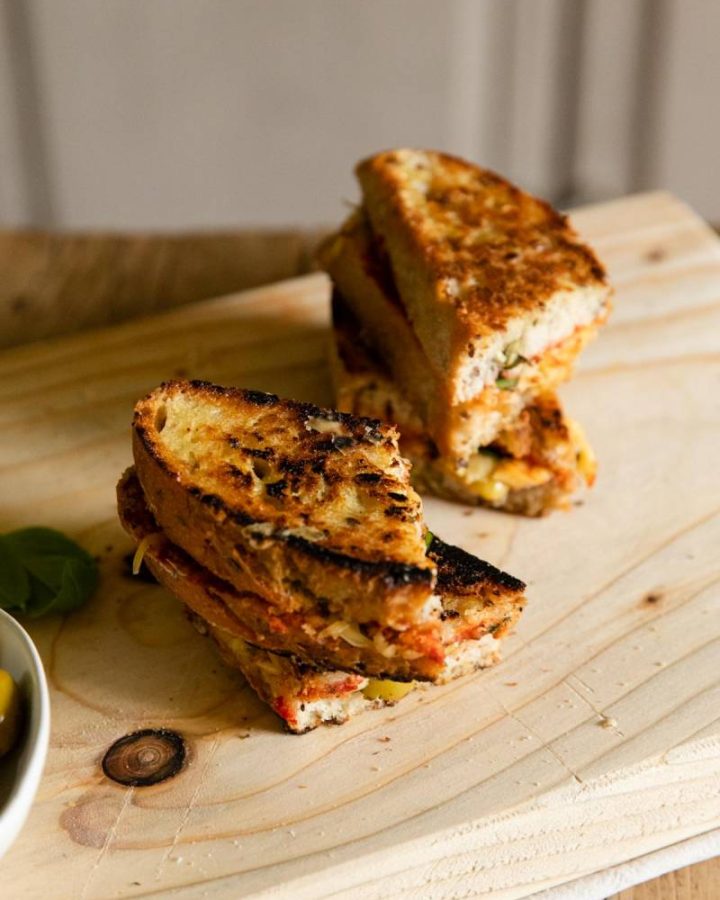 5 Minute Pizza Toastie