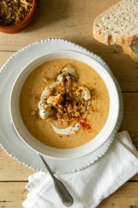 roasted cauliflower soup